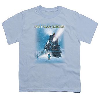 Polar Express Big Train Short Sleeve Youth T-shirt