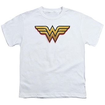 Dc Comics Wonder Woman Airbrush Ww Short Sleeve Youth T-shirt
