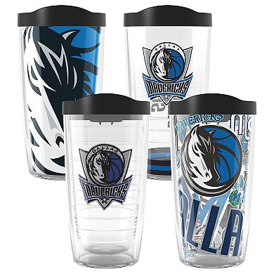 Tervis Dallas Mavericks Four-Pack 16oz. Classic Tumbler Set