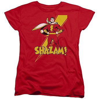 DC Comics Shazam Shazam Short Sleeve Women´s T-Shirt