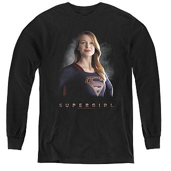 Supergirl Stand Tall Youth Long Sleeve T-shirt