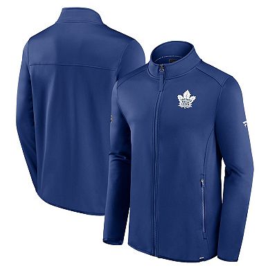 Men's Fanatics Branded Blue Toronto Maple Leafs Authentic Pro Full-Zip Jacket