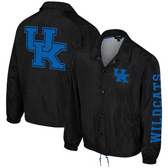Women's The Wild Collective Black Kentucky Wildcats 2023 Coaches Full-Snap Jacket