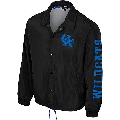 Women's The Wild Collective Black Kentucky Wildcats 2023 Coaches Full-Snap Jacket