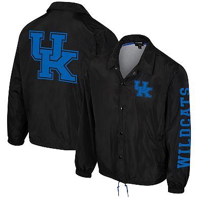 Women's The Wild Collective Black Kentucky Wildcats 2023 Coaches Full-Snap Jacket