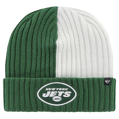 Men's '47 Green New York Jets Fracture Cuffed Knit Hat