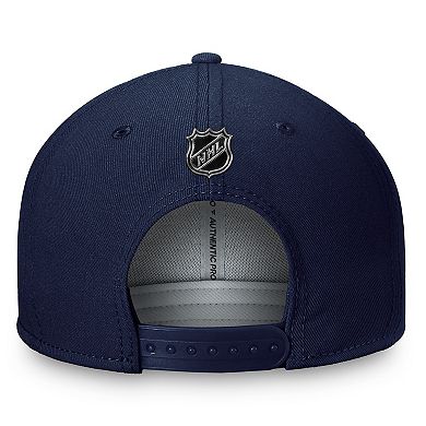 Men's Fanatics Branded  Navy Montreal Canadiens Authentic Pro Prime Snapback Hat