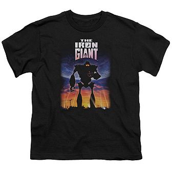 Iron Giant Poster Short Sleeve Youth T-shirt