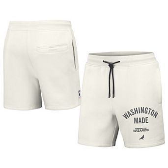 Men's NBA x Staple Cream Washington Wizards Heavyweight Fleece Shorts