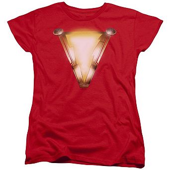 Shazam Movie Bolt Short Sleeve Women´s T-Shirt