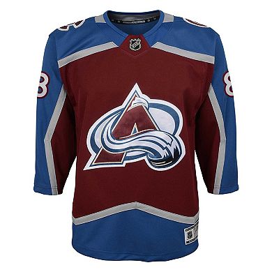 Youth Cale Makar Burgundy Colorado Avalanche Home PremierÂ Player Jersey