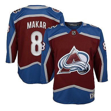 Youth Cale Makar Burgundy Colorado Avalanche Home PremierÂ Player Jersey