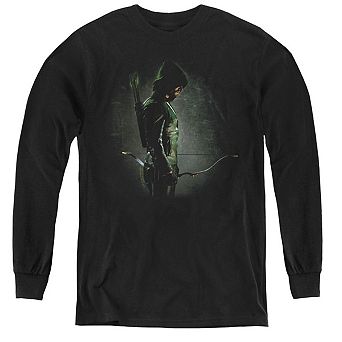 Arrow In The Shadows Youth Long Sleeve T-shirt