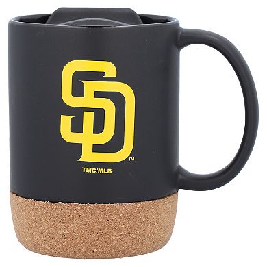 The Memory Company San Diego Padres 14oz. Cork Bottom Mug with Lid