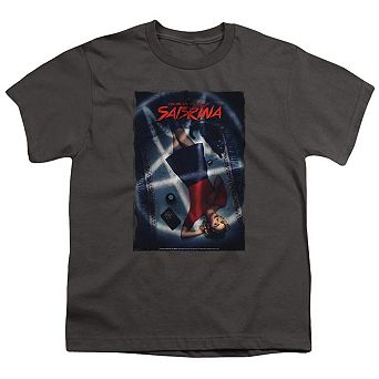 Chilling Adventures Of Sabrina Sabrina Key Art Short Sleeve Youth T-shirt