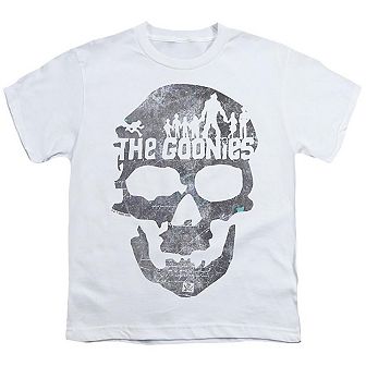 The Goonies Skull 2 Short Sleeve Youth T-shirt