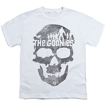 The Goonies Skull 2 Short Sleeve Youth T-shirt