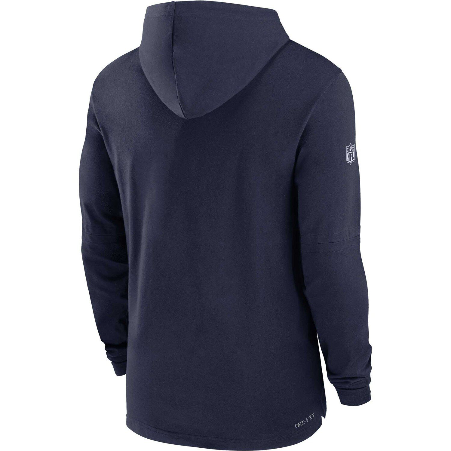 Men's Nike Navy New England Patriots Sideline Performance Long Sleeve ...