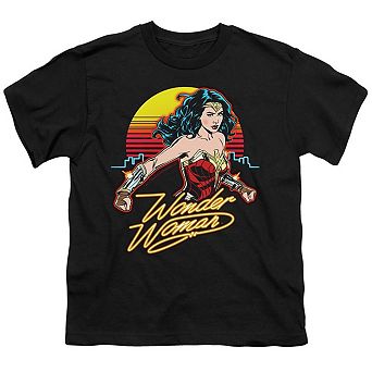 Wonder Woman 84 Skyline Short Sleeve Youth T-shirt