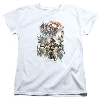 Aquaman Movie King Of Atlantis Short Sleeve Women´s T-Shirt