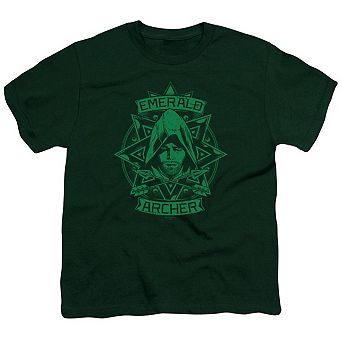 Arrow Archer Illustration Short Sleeve Youth T-shirt