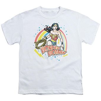 Wonder Woman Wonder Airbrush Short Sleeve Youth T-shirt