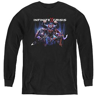 Infinite Crisis Ic Super Youth Long Sleeve T-shirt