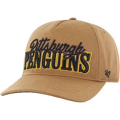 Men's '47 Tan Pittsburgh Penguins Barnes Hitch Adjustable Hat