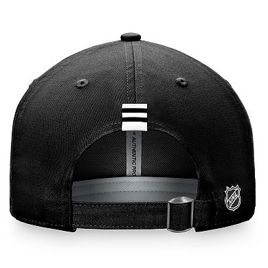 Women's Fanatics Branded Black Chicago Blackhawks Authentic Pro Rink Adjustable Hat