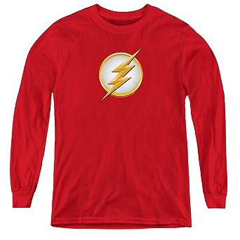 Flash New Logo Youth Long Sleeve T-shirt