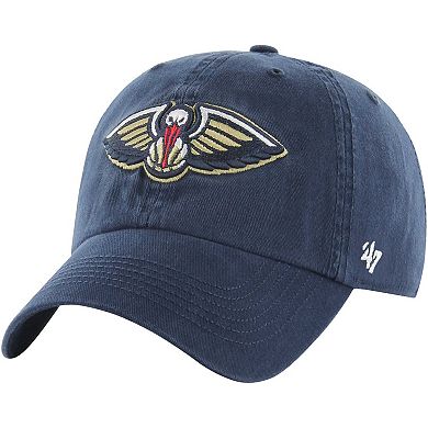 Men's '47 Navy New Orleans Pelicans Classic Franchise Fitted Hat