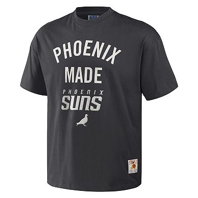 Men's NBA x Staple Anthracite Phoenix Suns Heavyweight Oversized T-Shirt