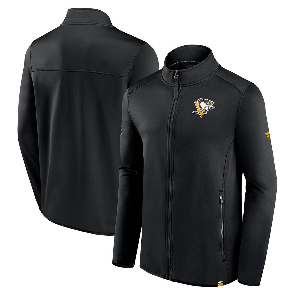 Men's Fanatics Branded Black Pittsburgh Penguins Authentic Pro