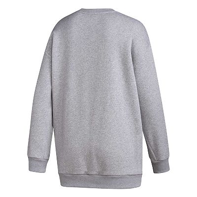売れ筋商品|||アディダス カットソー トップス レディース Women's Heathered Gray Mississippi State Bulldogs Vintage-Like Circle Pullover Sweatshirt Heathered Gray Women's adidas Gray Mississippi State Bulldogs Vintage