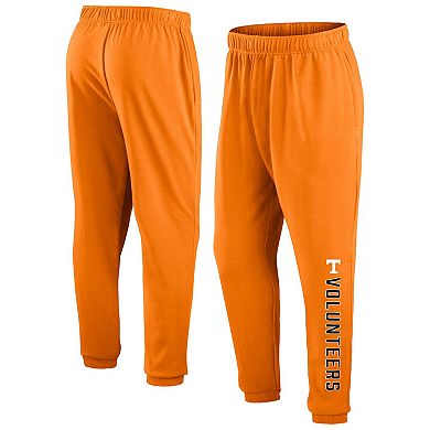 Men's Fanatics Branded Tennessee Orange Tennessee Volunteers Chop Block Fleece Sweatpants