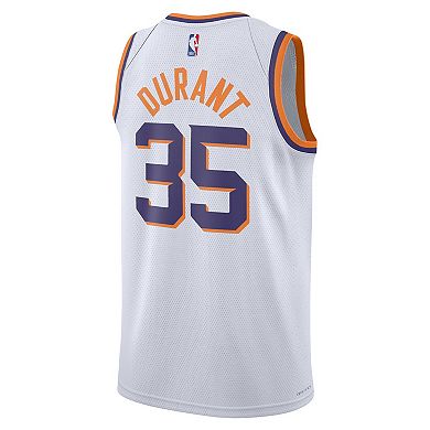 Unisex Nike Kevin Durant White Phoenix Suns Swingman Jersey - Association Edition