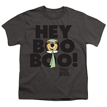 Yogi Bear Hey Boo Boo Short Sleeve Youth T-shirt