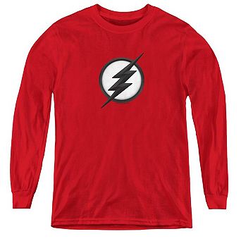 Flash Jesse Quick Logo Youth Long Sleeve T-shirt