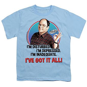 Seinfeld George All Short Sleeve Youth T-shirt