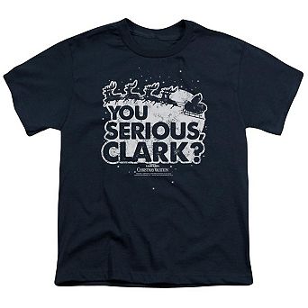 Christmas Vacation You Serious Clark Short Sleeve Youth T-shirt