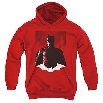 The Batman Noir Batman Youth Pull Over Hoodie