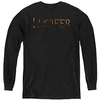 Lucifer Lucifer Logo Youth Long Sleeve Sweatshirt
