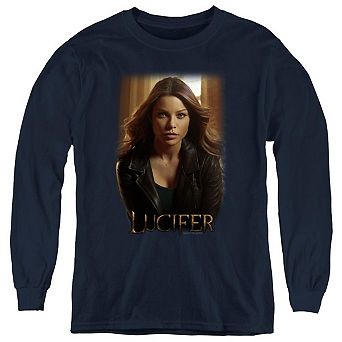 Lucifer Lucifer The Detective Youth Long Sleeve Sweatshirt
