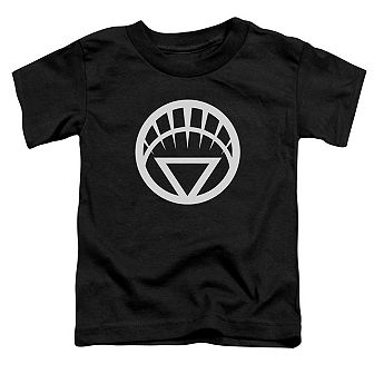 Green Lantern White Emblem Short Sleeve Toddler T-Shirt