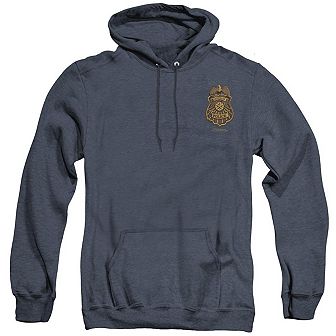 Batman Arkham Knight Gotham Badge Adult Heather Hoodie