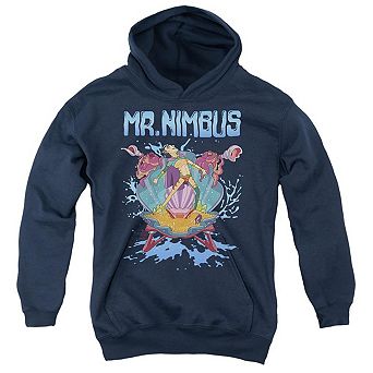 Rick And Morty Mr. Nimbus Design Youth Pull Over Hoodie