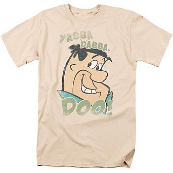 Flintstones Vintage Yabba Short Sleeve Adult T-shirt