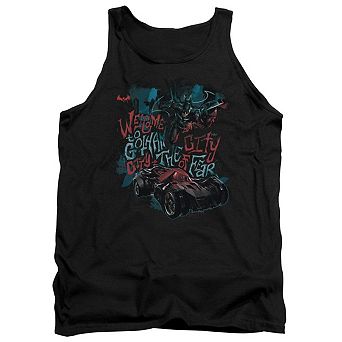 Batman Arkham Knight City Of Fear Adult Tank Top
