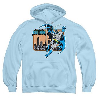Dc Comics Batman In The City Adult Pull Over Hoodie