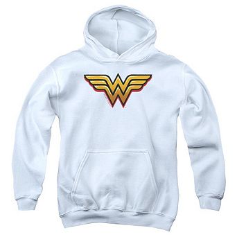 Dc Comics Wonder Woman Airbrush Ww Youth Pull Over Hoodie